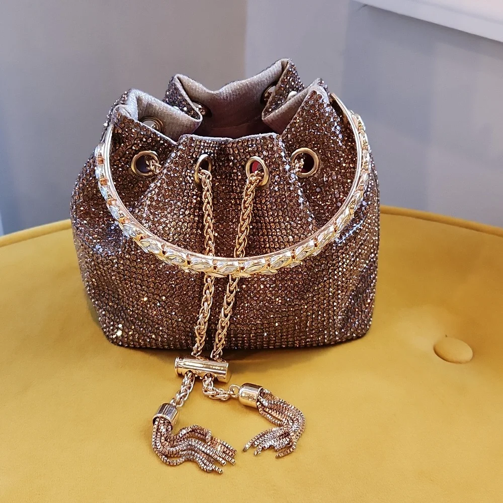 Crystal mini evening bag - Picture 8 of 10